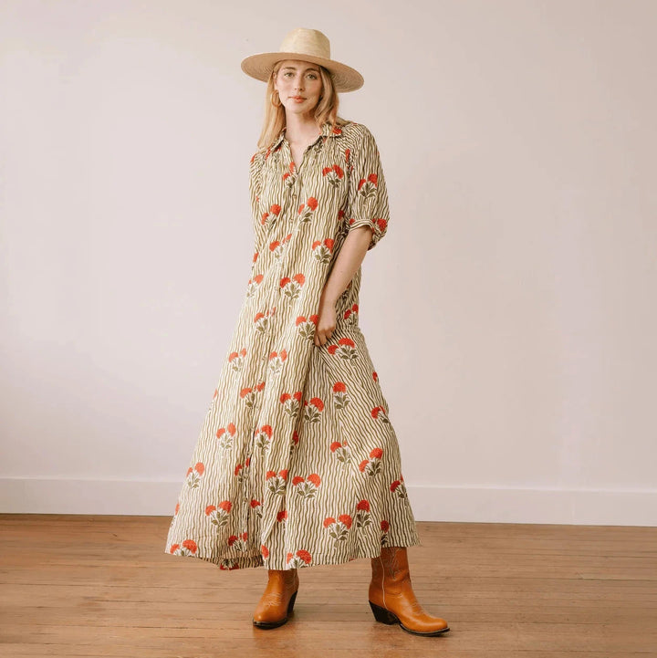 Wavy Stripe Oasis Dress Womens Dress Sunshine Tienda 