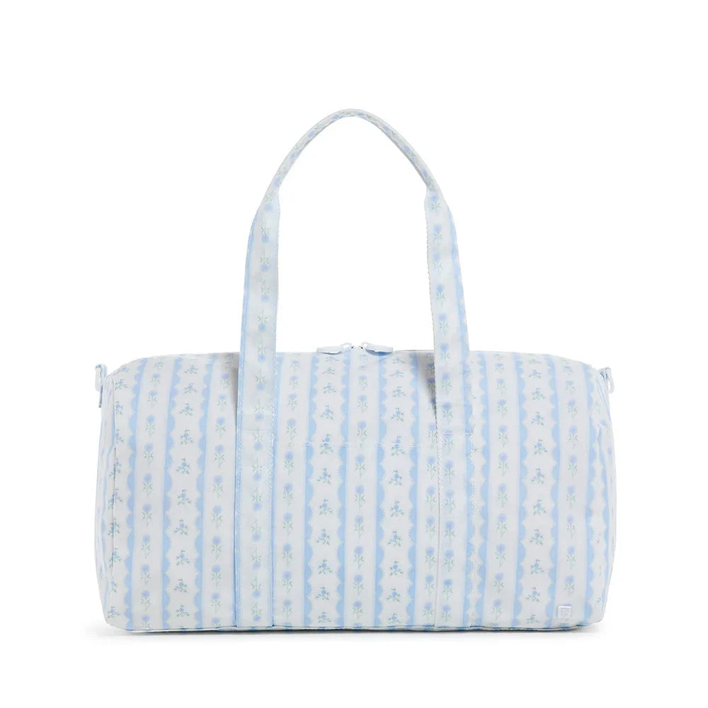 Weekender Duffle Bag TRVL Design Ribbon Floral 