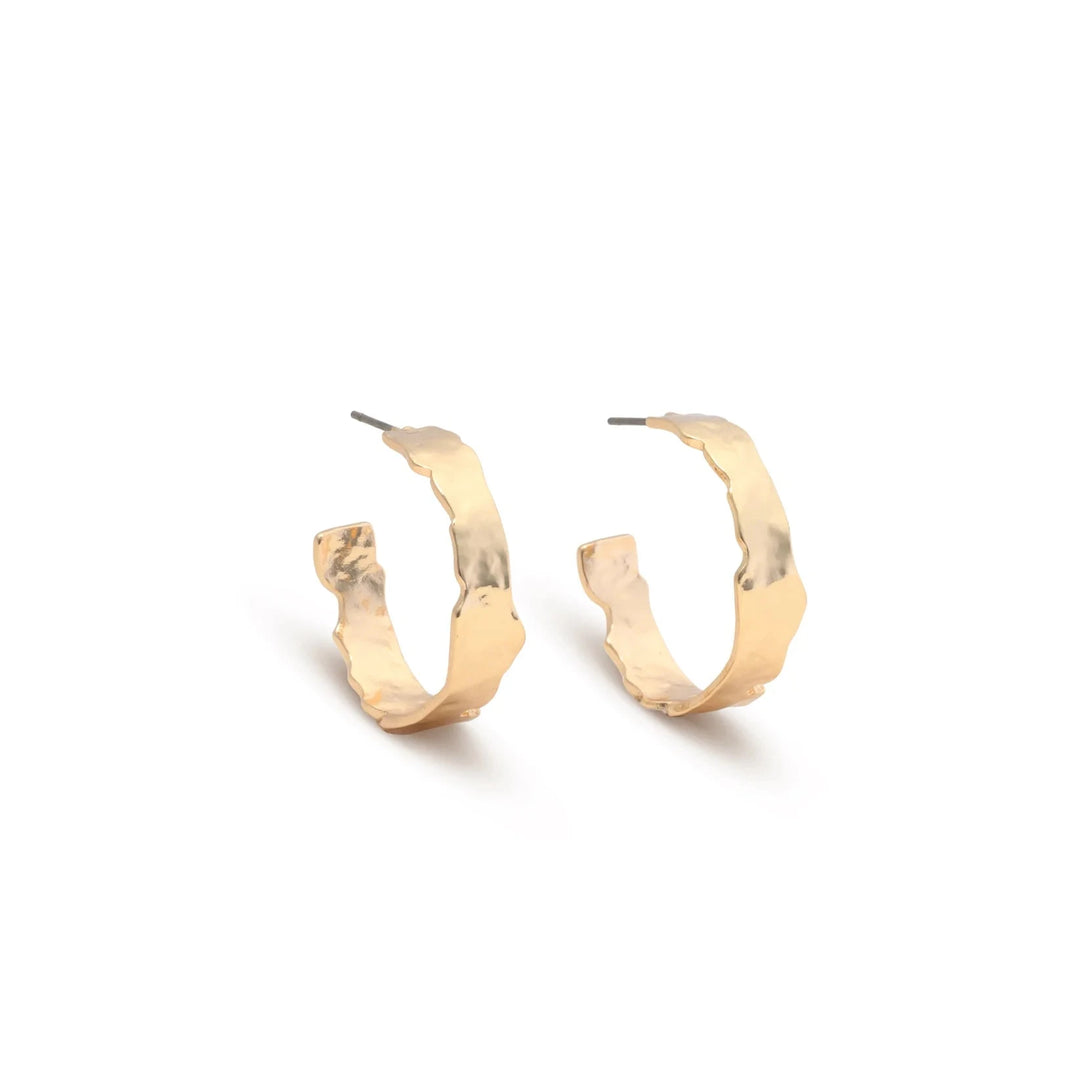 Wendolyn Earrings - Gold Womens Earrings Leslie Curtis Jewelry 
