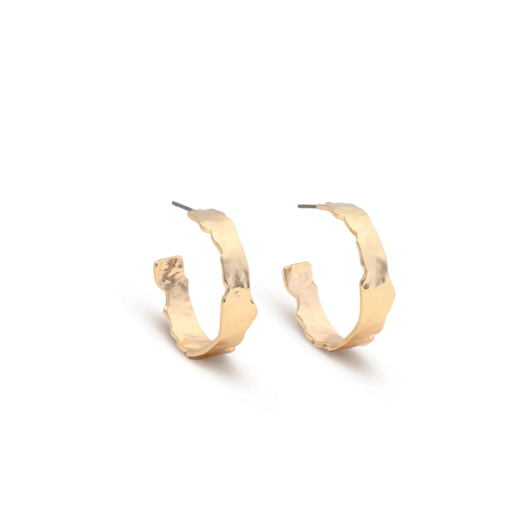 Wendolyn Earrings - Gold Womens Earrings Leslie Curtis Jewelry 