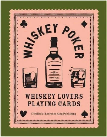 Whiskey Poker Playing Cards Playing Cards Hachette Book Group 