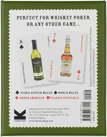 Whiskey Poker Playing Cards Playing Cards Hachette Book Group 