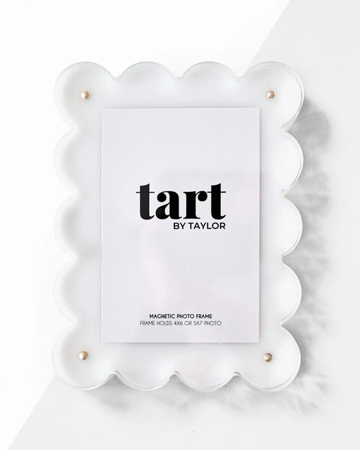 White Acrylic Picture Frame Picture Frames Tart By Taylor 