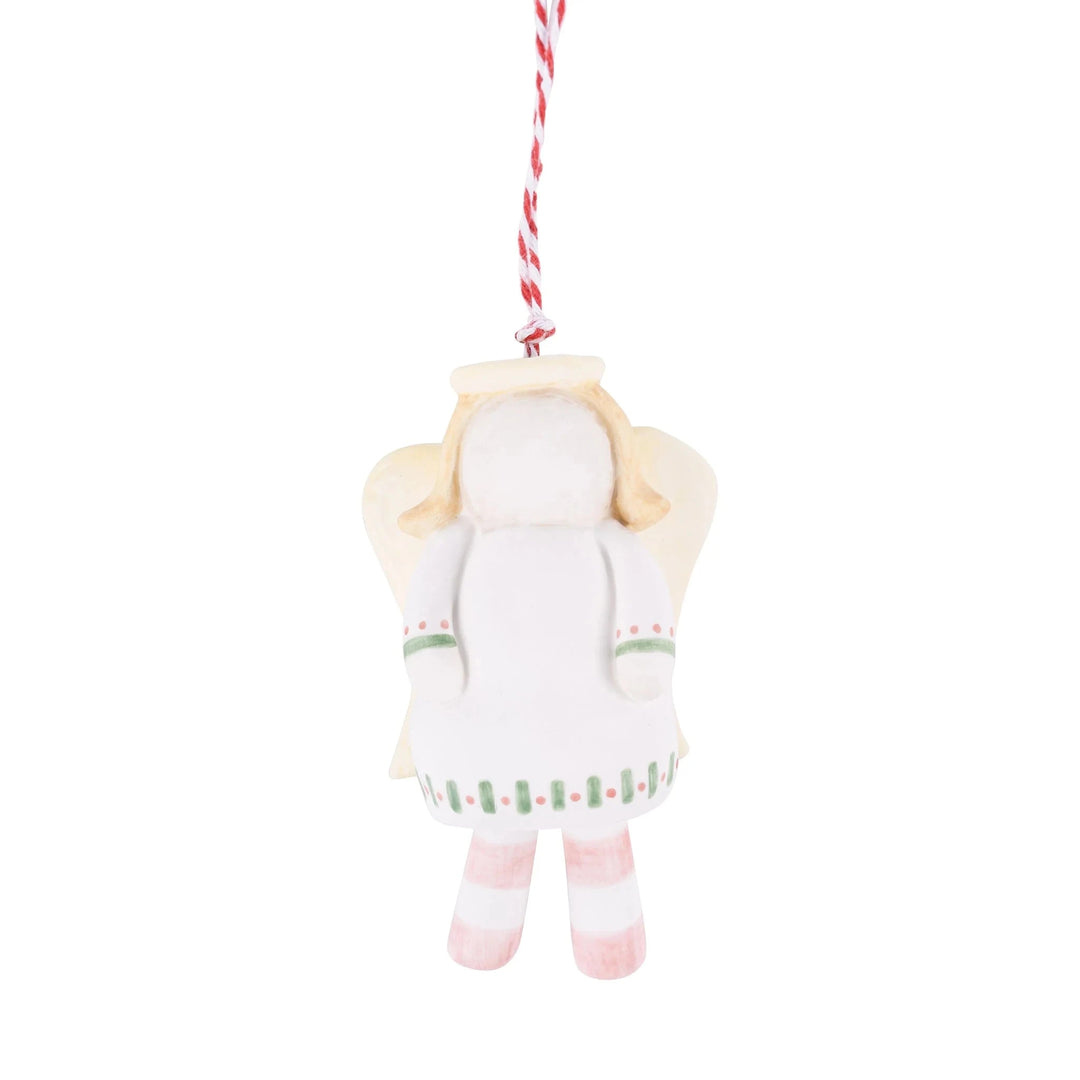 White Angel Ornament Ornament Glory Haus 