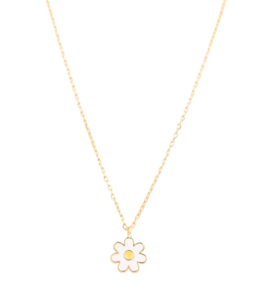 White Daisy Necklace Girl Necklace Michelle McDowell 