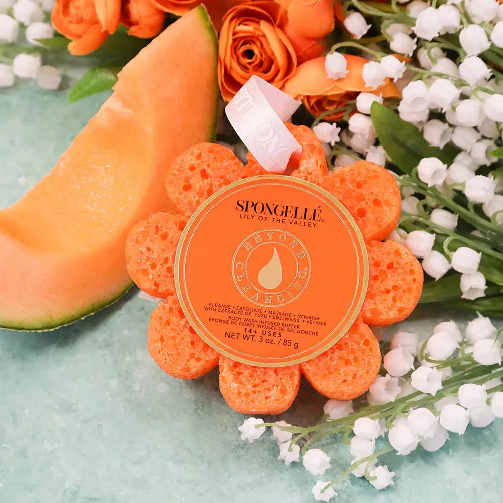 Wild Flower Bath Sponge - Lily of the Valley Bath Soap Spongelle 