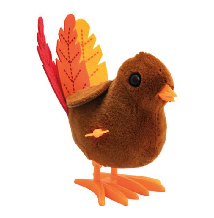 Wind-Up Hoppin' Turkey Plush Toy MudPie 