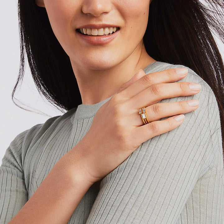 Windsor Trio Rings Womens Ring Julie Vos 