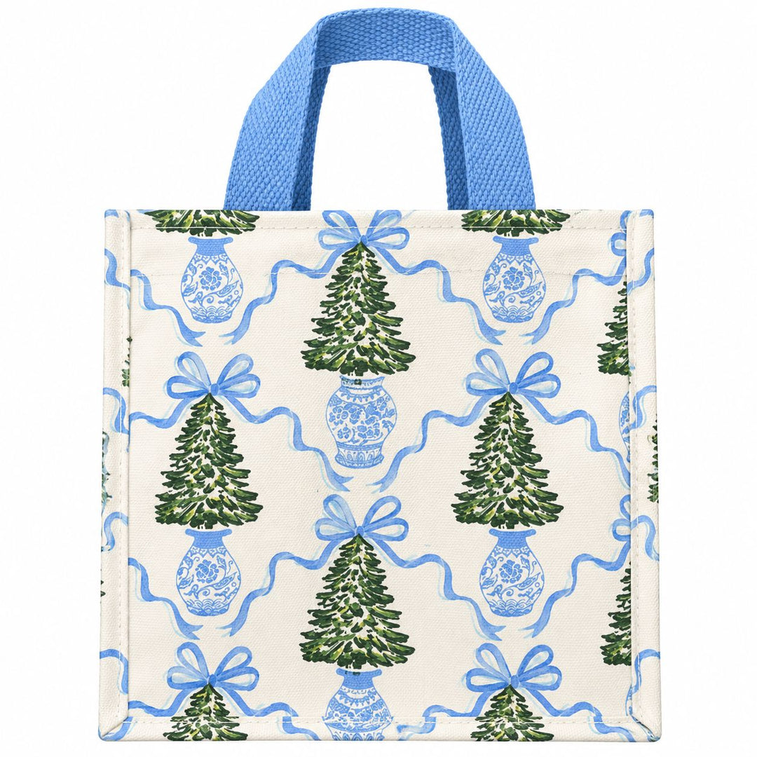 Winter Pines Compact Carry Tote Tote Mary Square 