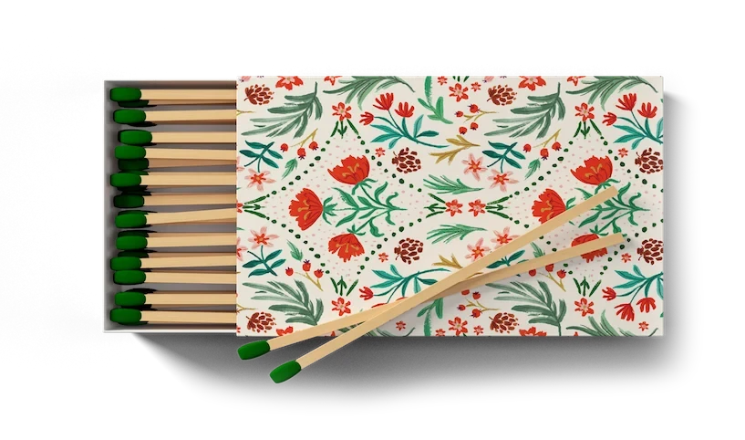 Winter Wonderland Match Box Matches Annapolis Candles 
