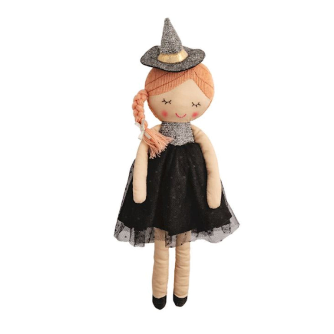 Witch Besties Plush Toy MudPie Orange Hair 