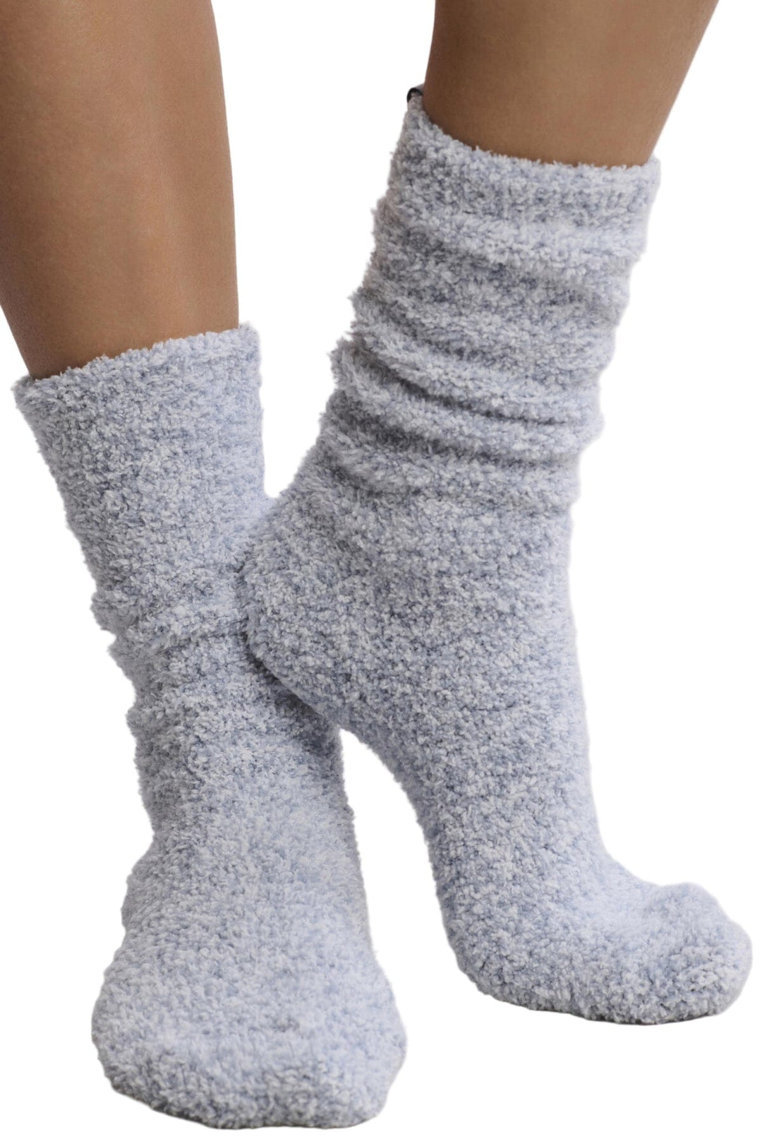 Women's Barefoot Dreams Heathered Socks Socks Barefoot Dreams Heathered Snow Drop 