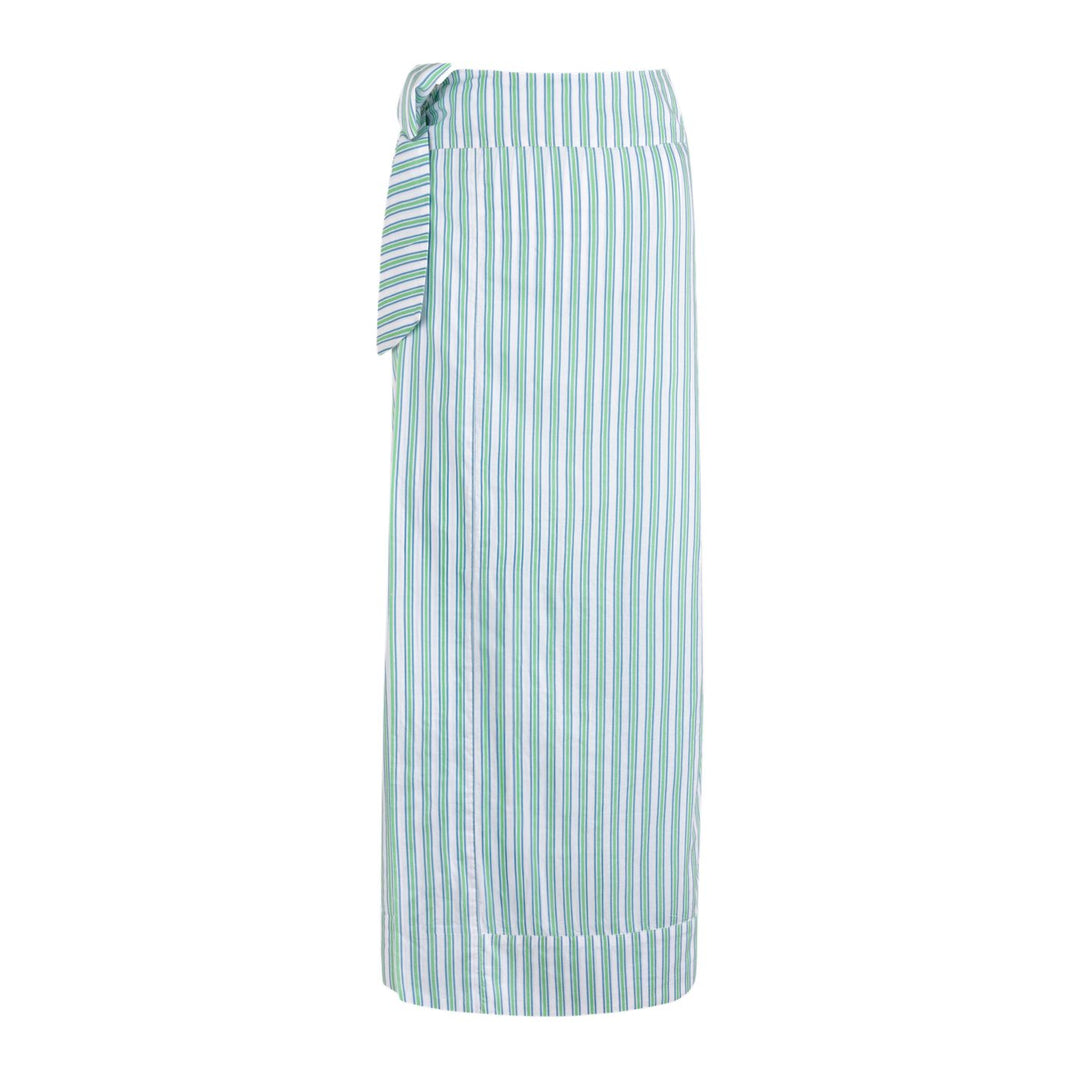 Womens Tamarin Stripe Pareo Womens Cover Up Minnow 