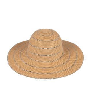 Women's Wide Brim Hat - Savannah sun hat Tank Stream Design 