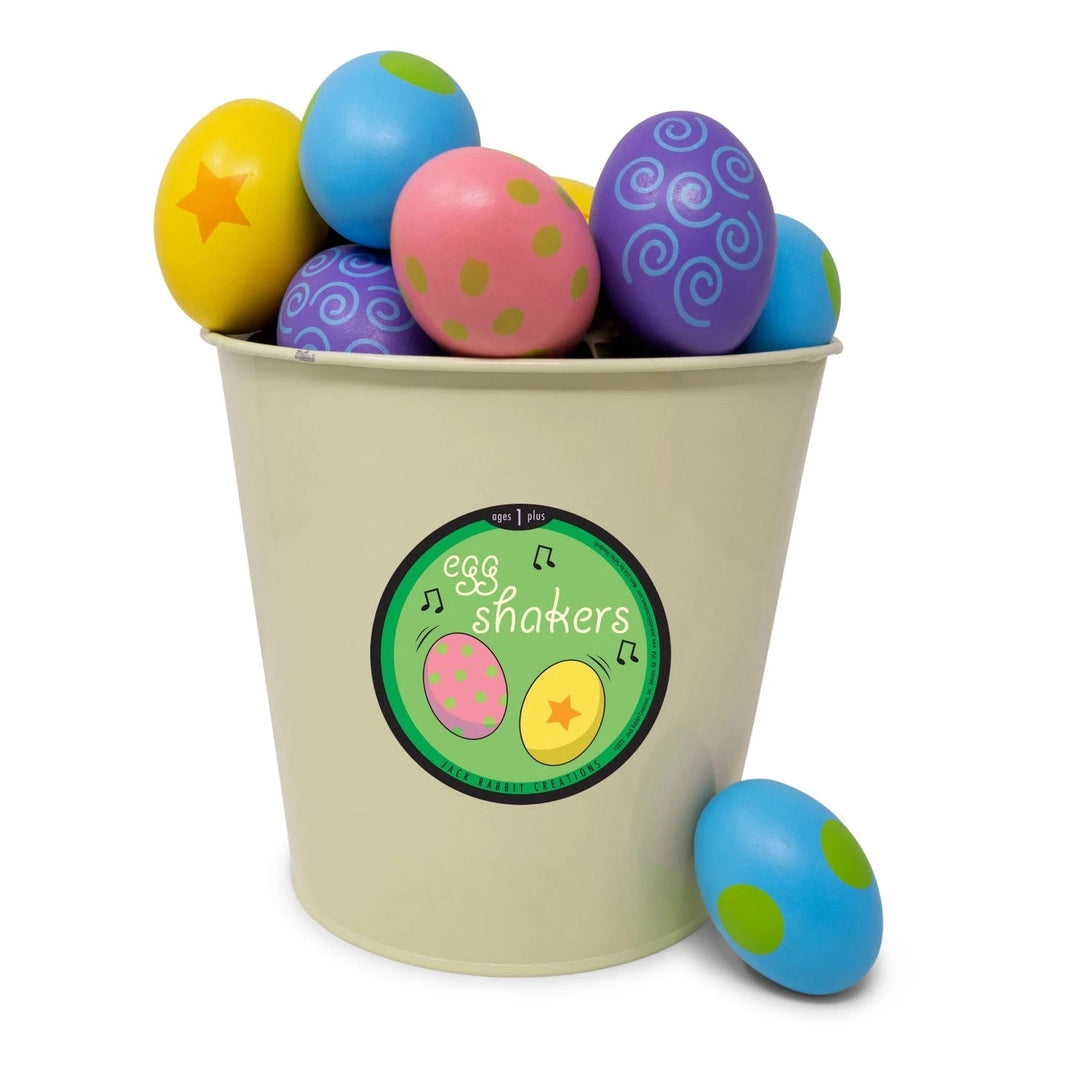 Wooden Egg Rhythm Shakers Mini Toys Jack Rabbit 