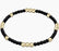 Worthy Pattern 3mm Bead Bracelet - Gemstones + Pearl Bracelet ENewton Hematite 
