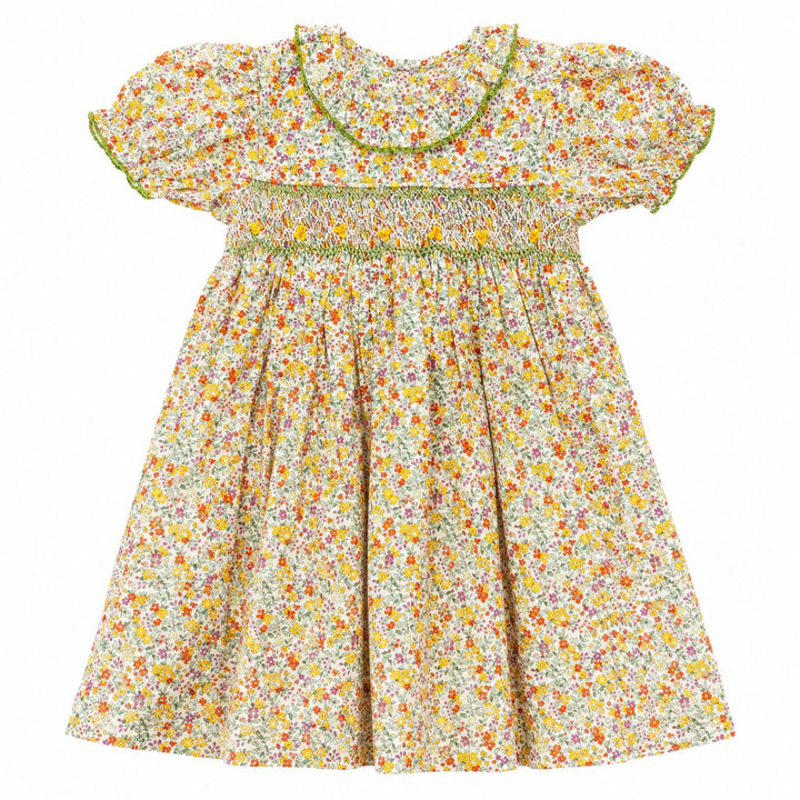 Yellow Flower Juliette Dress Girl Dress Remember Nguyen 