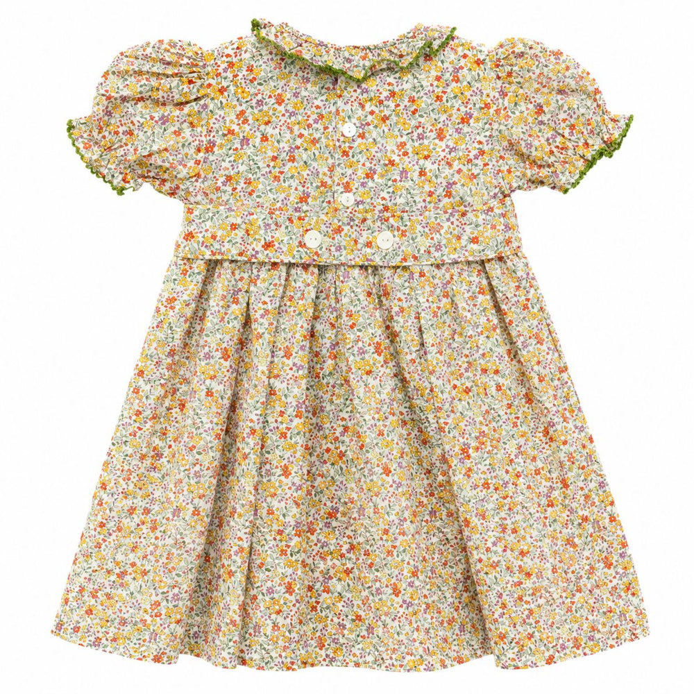Yellow Flower Juliette Dress Girl Dress Remember Nguyen 