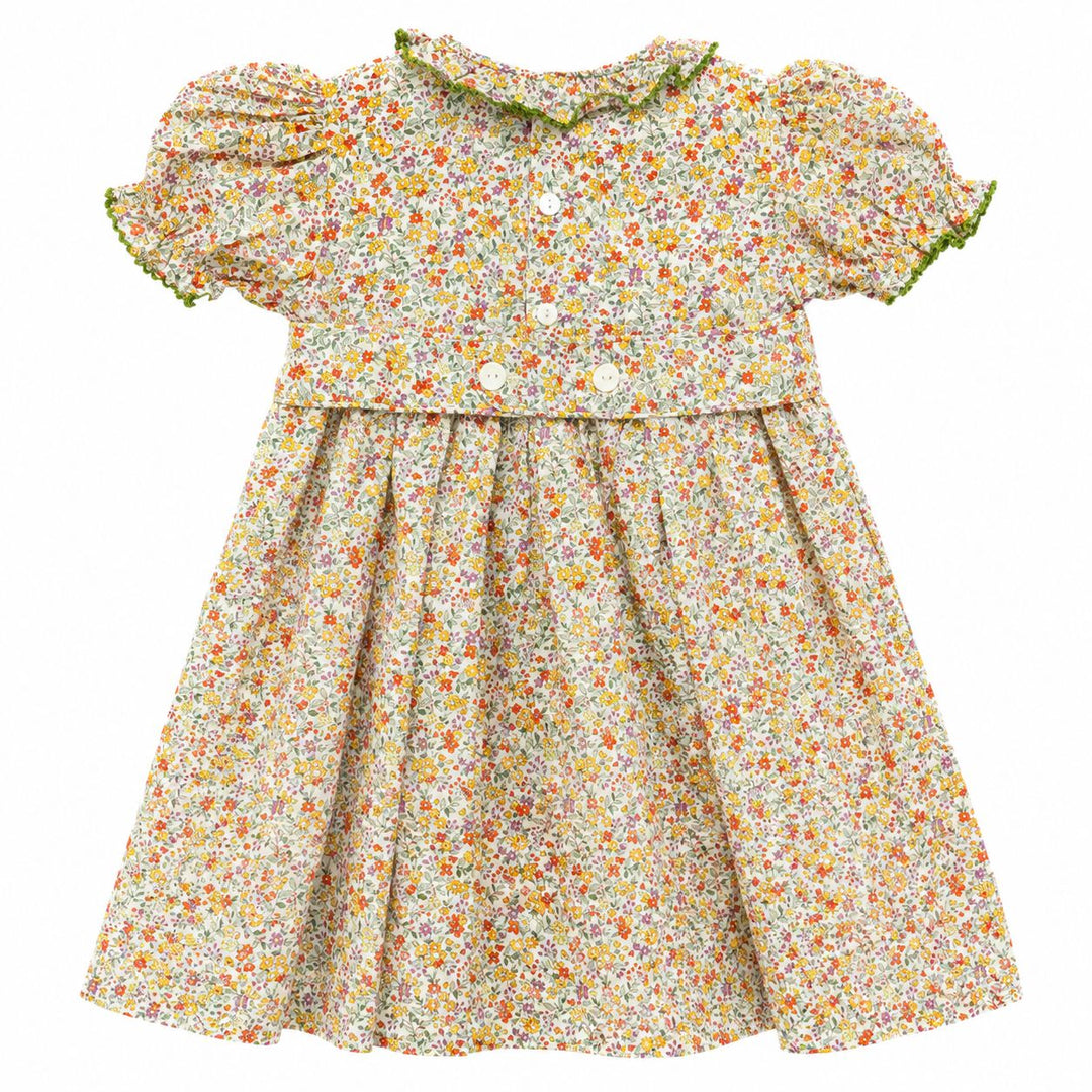 Yellow Flower Juliette Dress Girl Dress Remember Nguyen 