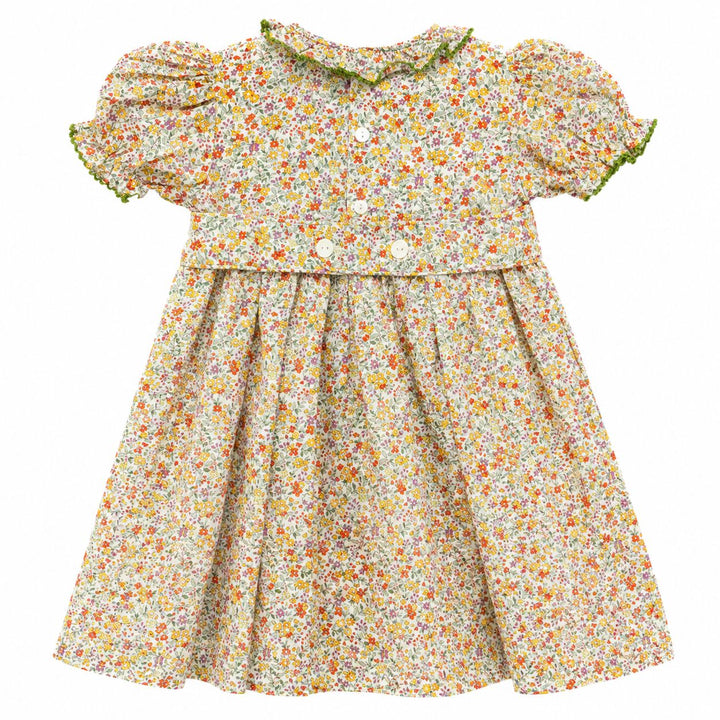 Yellow Flower Juliette Dress Girl Dress Remember Nguyen 