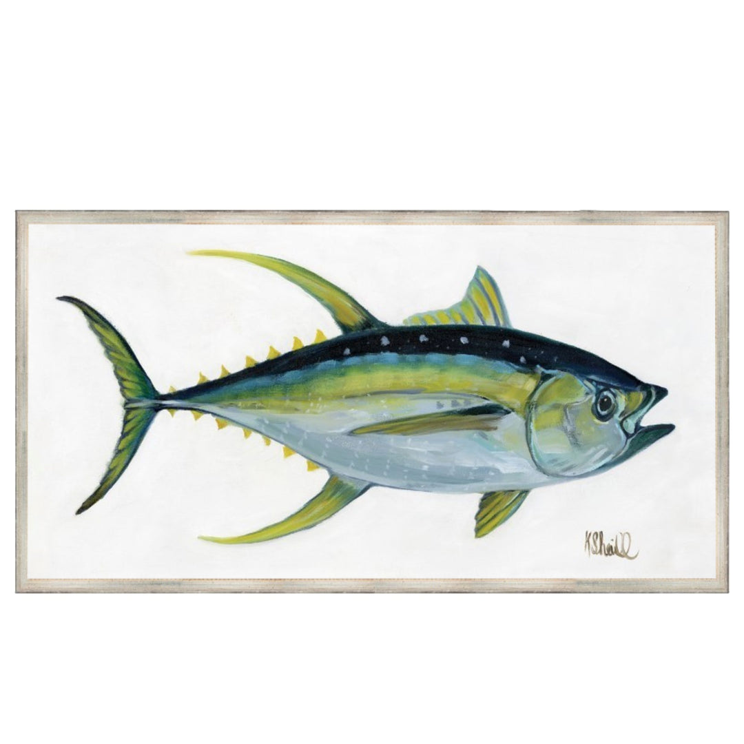 Yellowfin Tuna Frames Print 24x14 Artwork The Leonard Collection 