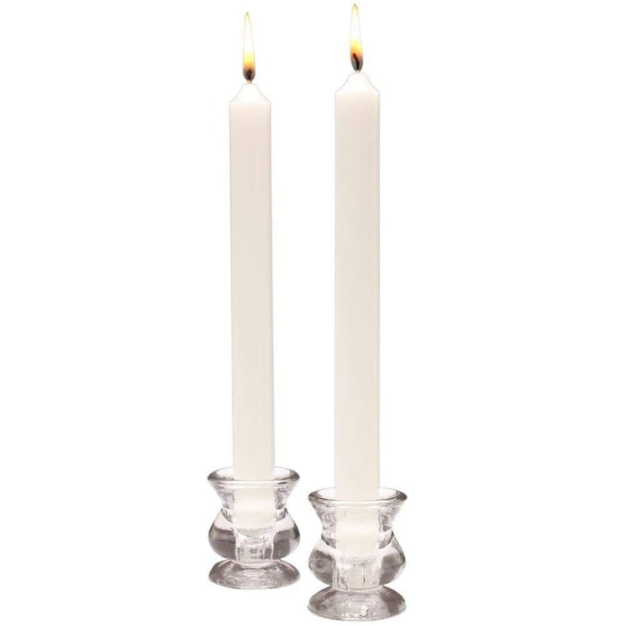 10" Straight Taper Candle - Set of 2 Candle Caspari 