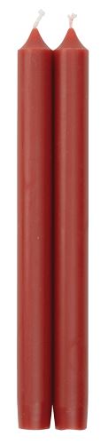 10" Straight Taper Candle - Set of 2 Candle Caspari Spice 