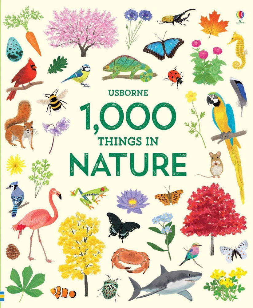1000 Things Found in Nature Book Book Usborne 