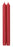 12" Straight Taper Candle - Set of 2 Candle Caspari Red 