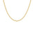 15" Choker Classic Gold Necklace - 2.5mm Necklace eNewton 