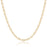 15" Choker Rope Chain - Gold Necklace eNewton 