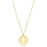 16" Necklace Gold - Blessed Charm Necklace eNewton 