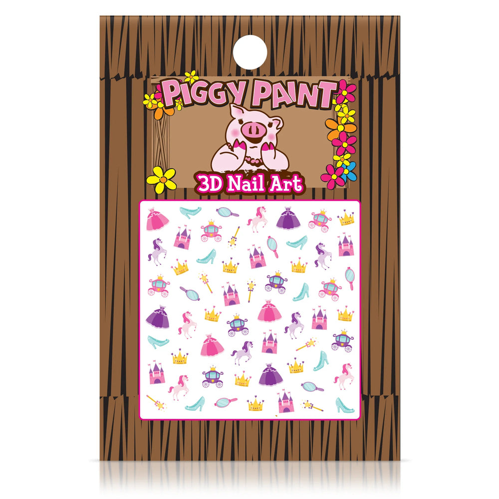 3D Princess Nail Art Nail Polish Piggy Paint 
