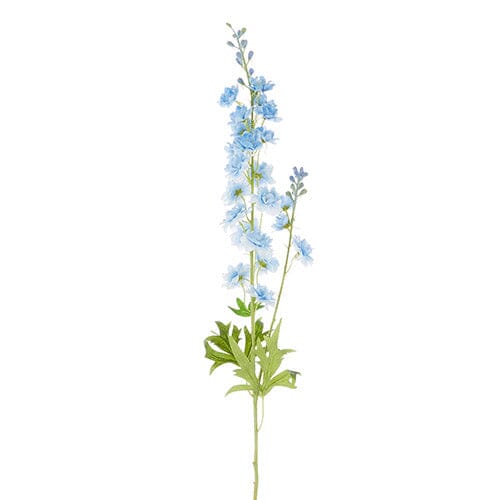 54" Blue Delphinium Stem Floral RAZ 