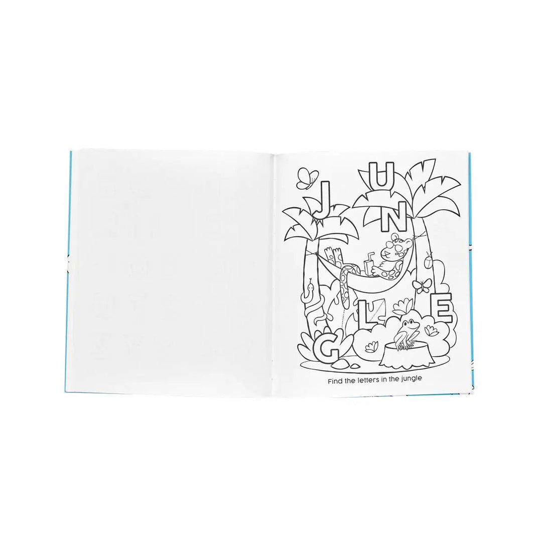 ABC: Amazing Animals Toddler Coloring Book Activity Toy Ooly 