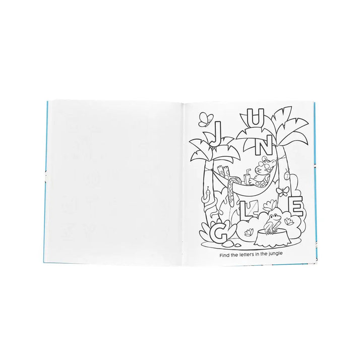 ABC: Amazing Animals Toddler Coloring Book Activity Toy Ooly 