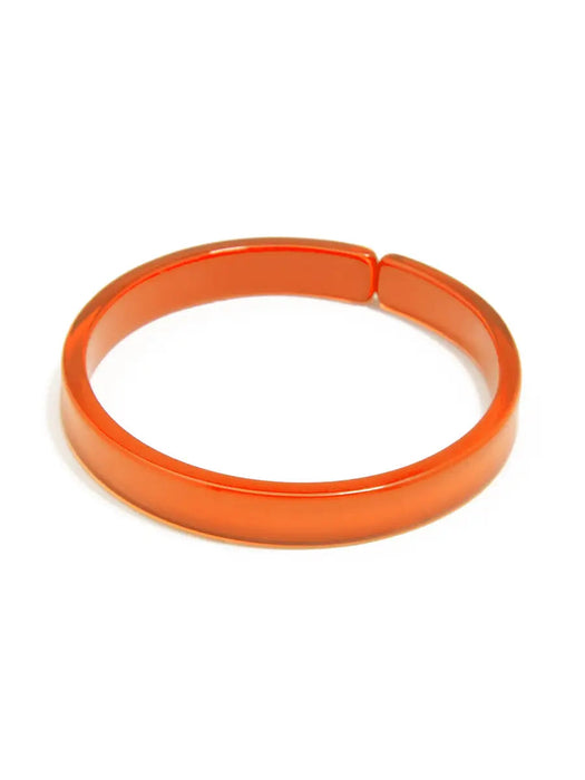 Acrylic Bangle Bracelets Bracelet Zenzii Jewelry Bright Orange 