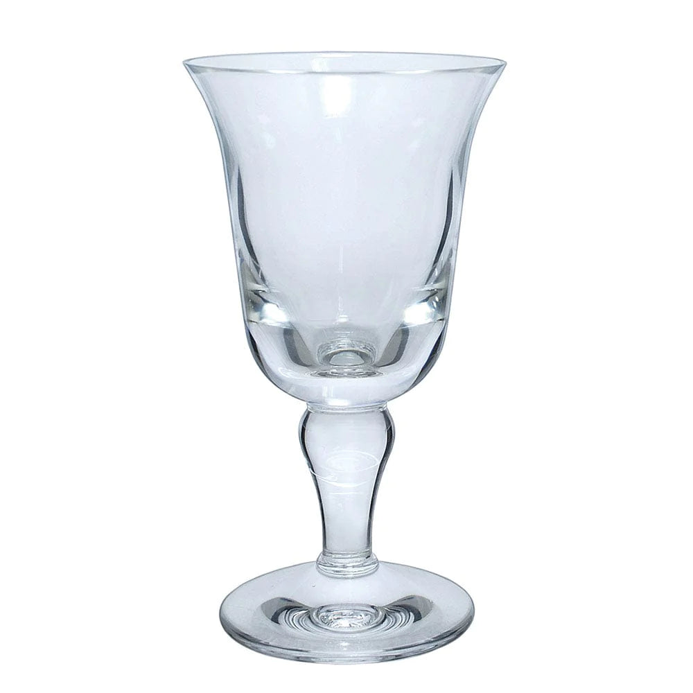 Acrylic Flared Clear Water Glass Drinkware Caspari 