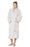 Adult Heathered Robe - Barefoot Dreams Robe Barefoot Dreams Ocean and White 1 