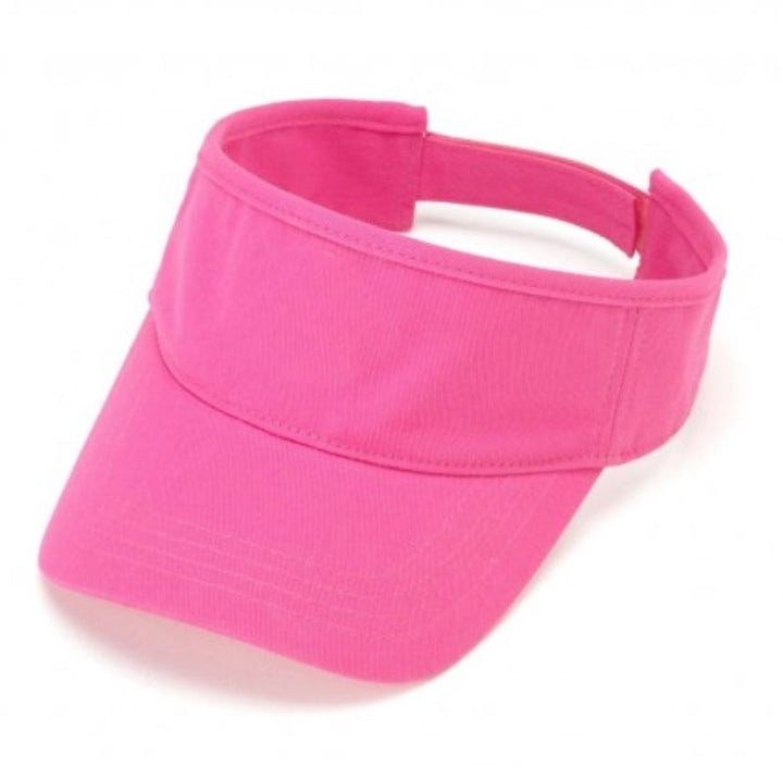 Adult Visor Visors Viv and Lou Hot Pink 