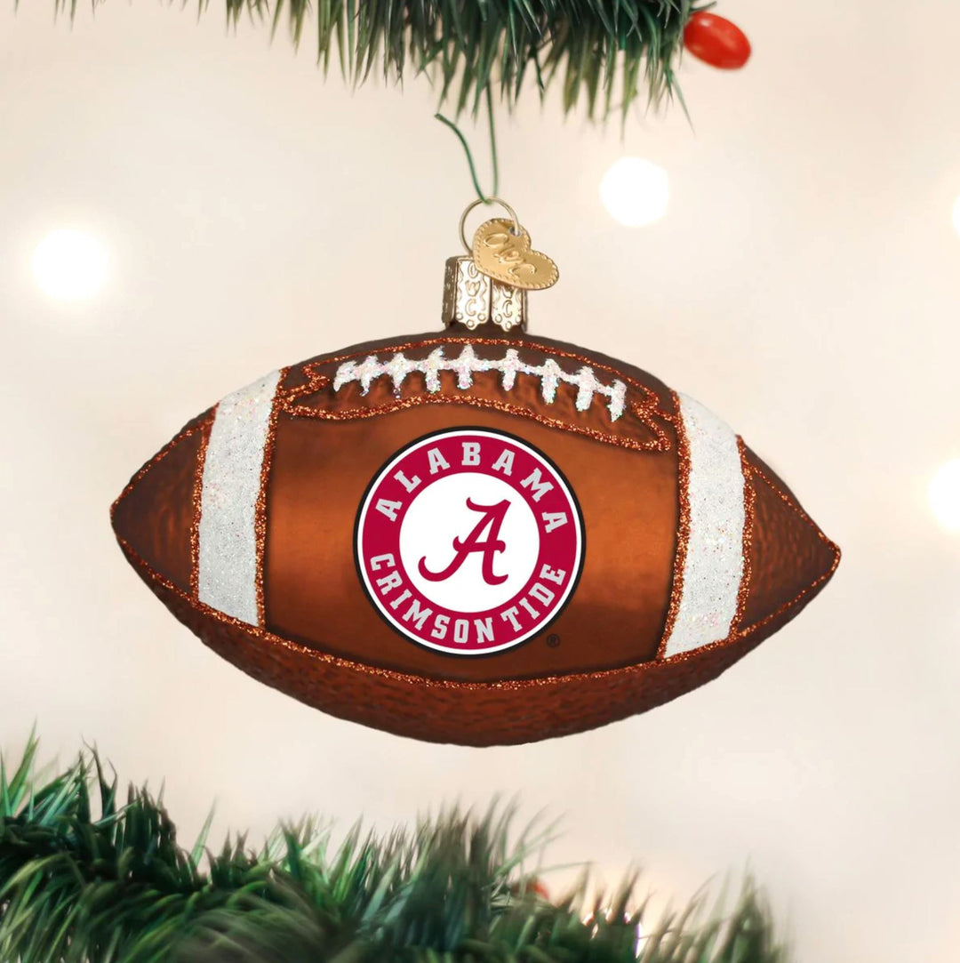 Alabama Football Ornament Ornament Old World Christmas 