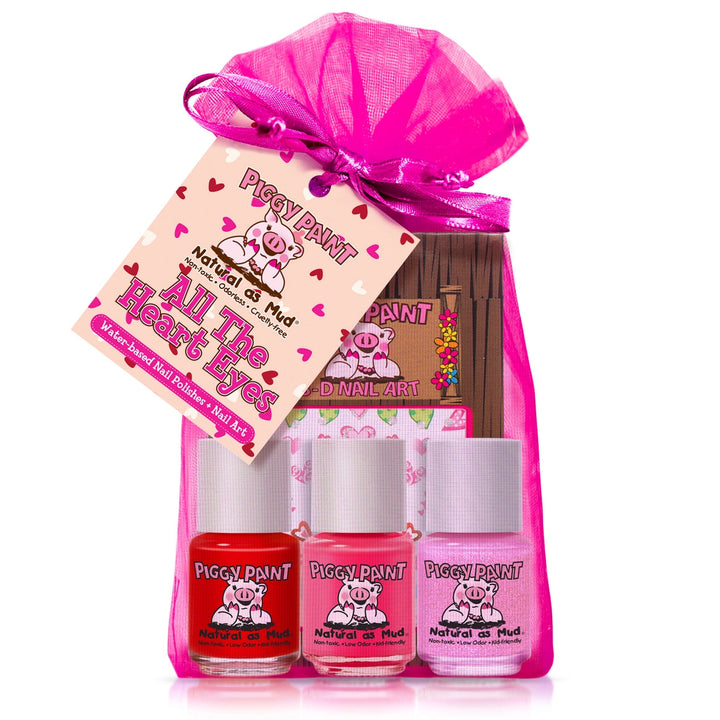 All the Heart Eyes 3 Color Gift Set Nail Polish Piggy Paint 
