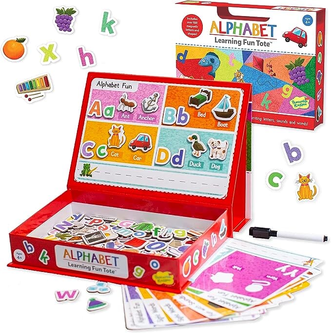 Alphabet Learning Fun Tote Activity Toy MindWare 