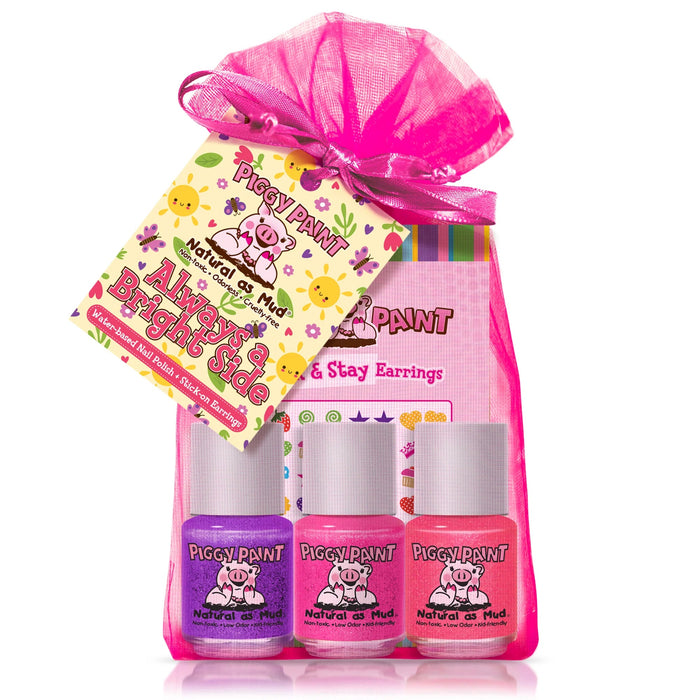 Always a Bright Side Gift Set Nail Polish Piggy Paint 