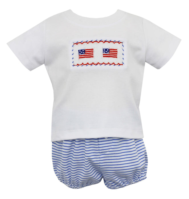 American Flag Striped Diaper Set Boy Diaper Set Petit Bebe 