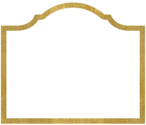 Arch Gold Foil Place Card Stationery Caspari 