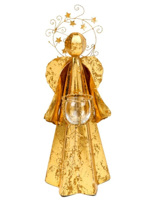 Archangel with Glass, Medium Christmas Decor Trade Cie 