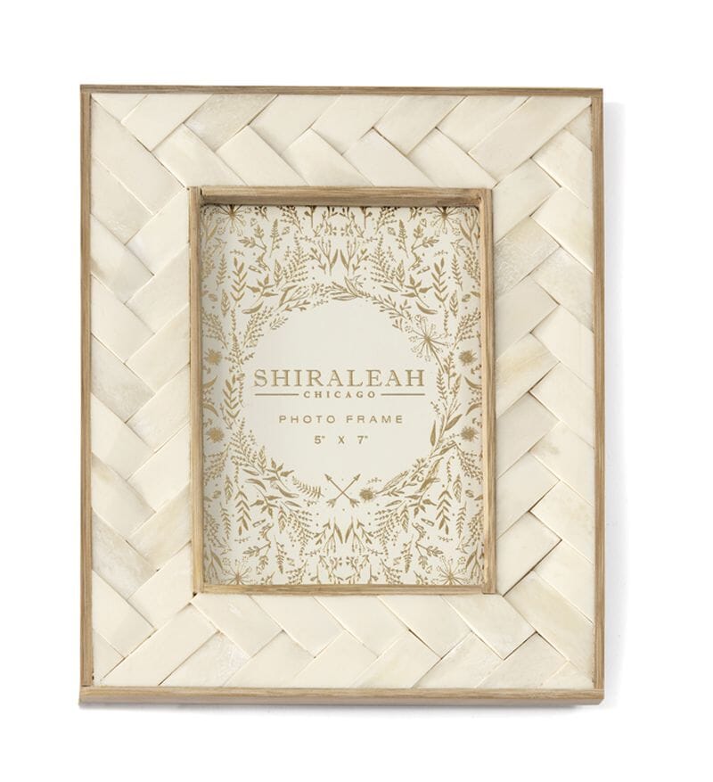 Ariston Braided Picture Frame - 5x7 Picture Frames Shiraleah 