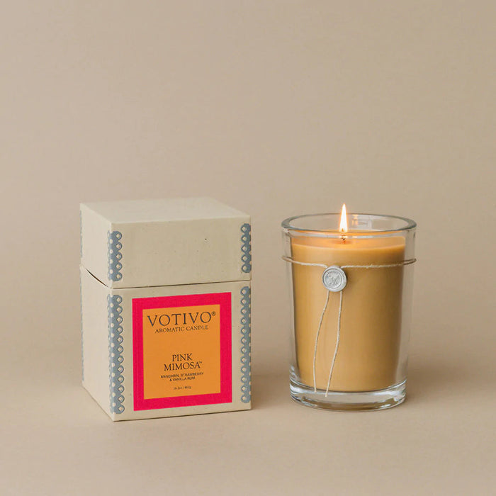 Aromatic Candle - Pink Mimosa 16.8 Candle Votivo 