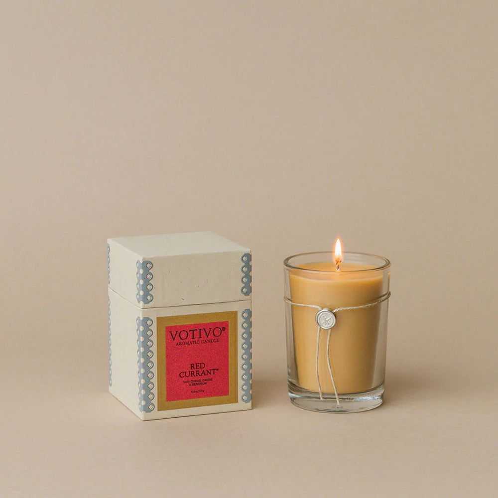 Aromatic Candle - Red Currant 6.8oz Candle Votivo 